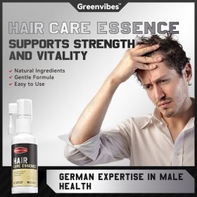 GreenVibes Anti-Breakage Hair Nourishing Essence, Repairs Dry And Frizzy Hair For Silky Smooth Tresses (Option: Default)